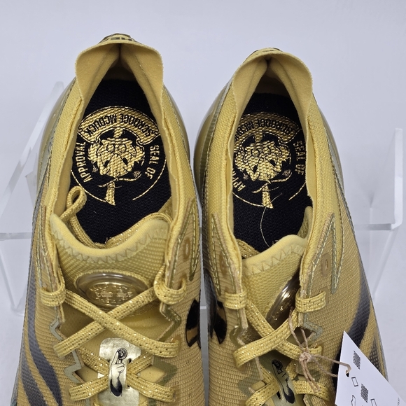 Adidas Adizero Electric X Disney Scrooge McDuck Gold Cleat IE6557 Men Sz 9.5 New - Picture 9 of 13